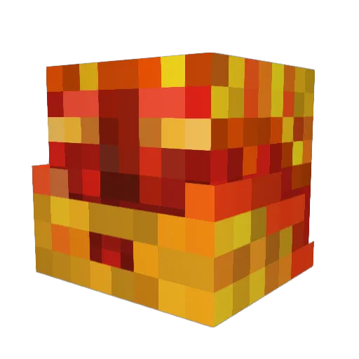 BloodyPandaxx Minecraft avatar head, 3D render