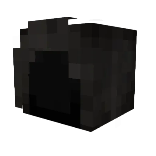 BloodyRing Minecraft avatar head, 3D render