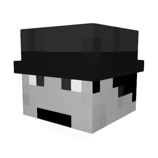 Bloody_Blade191 Minecraft avatar head, 3D render