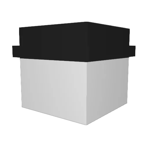 Bloody_TOP Minecraft avatar head, 3D render