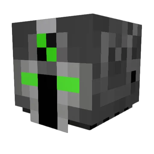 Bloodzilla12 Minecraft avatar head, 3D render