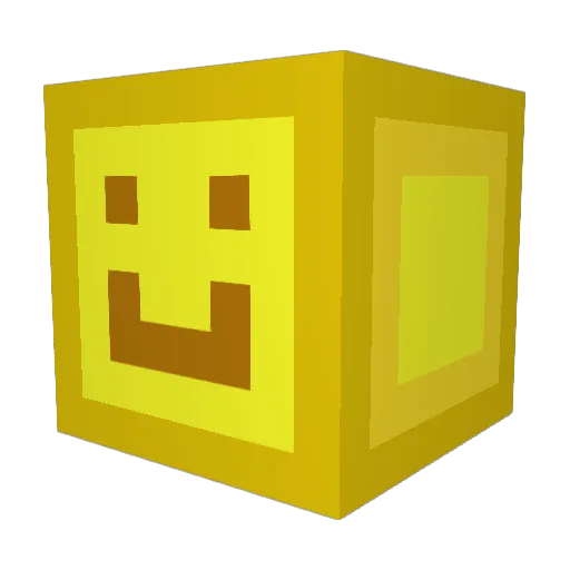 Bloxboy_10 Minecraft avatar head, 3D render