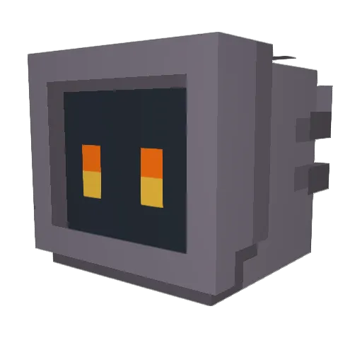 Bloxoty Minecraft avatar head, 3D render