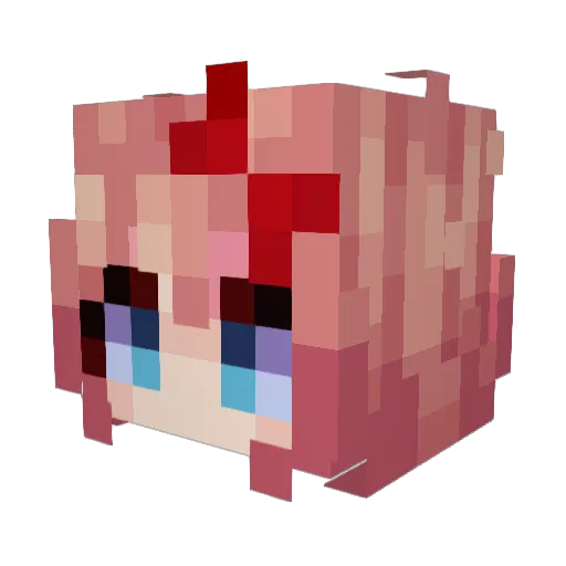 Blu3JaY1345 Minecraft avatar head, 3D render