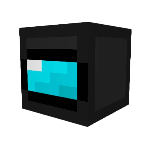BluExorcist69 Minecraft avatar head, 3D render