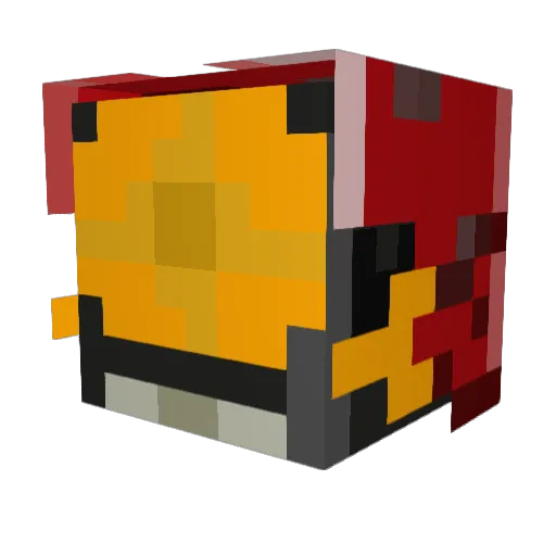 BluJayT Minecraft avatar head, 3D render