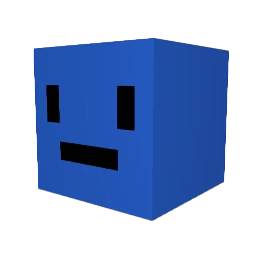 BluYoshi2006 Minecraft avatar head, 3D render