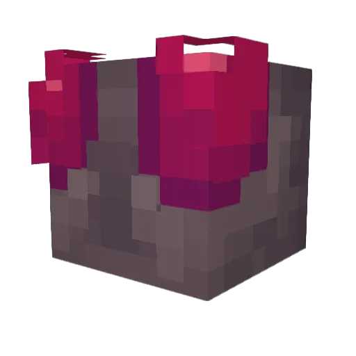 Blubby7272 Minecraft avatar head, 3D render