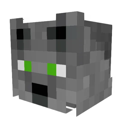 BlubtheBuilder Minecraft avatar head, 3D render