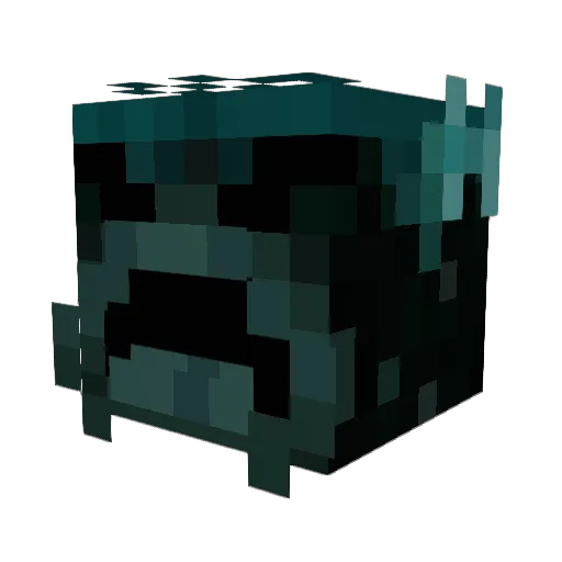 Blue200912_yt Minecraft avatar head, 3D render