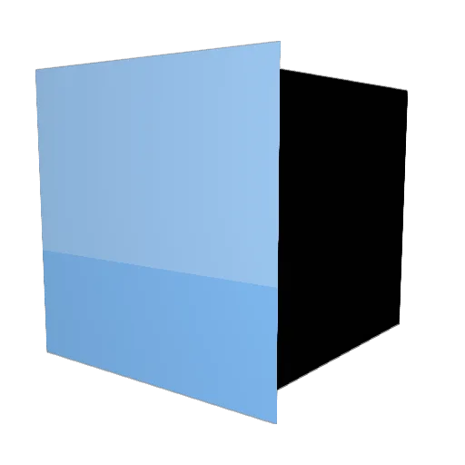 BlueBall00 Minecraft avatar head, 3D render