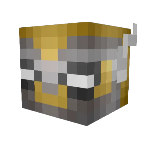 BlueBullseye12 Minecraft avatar head, 3D render