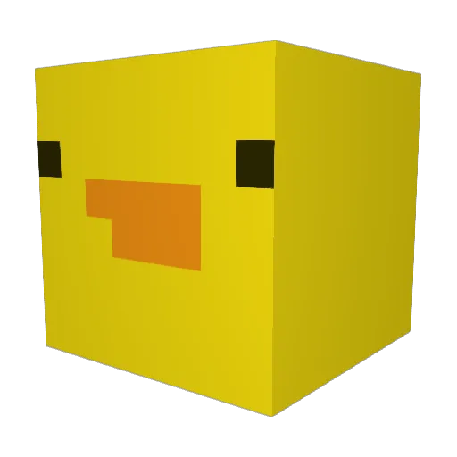 BlueCollarGuy Minecraft avatar head, 3D render