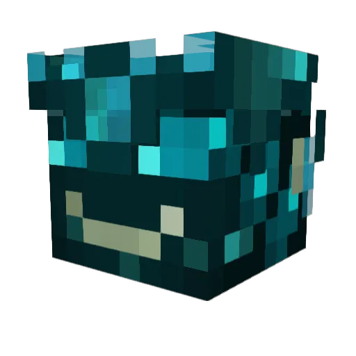 Minecraft-Avatar von BlueDanger: Kopf als 3D-Render