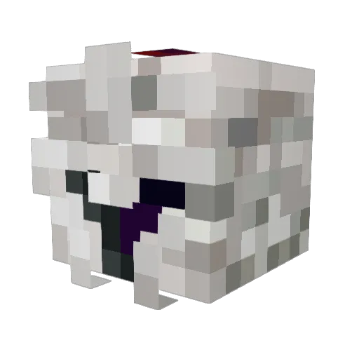 BlueDemon9002 Minecraft avatar head, 3D render