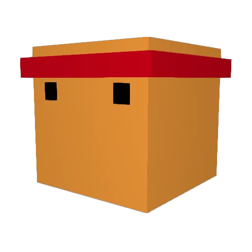 BlueDragon11457 Minecraft avatar head, 3D render
