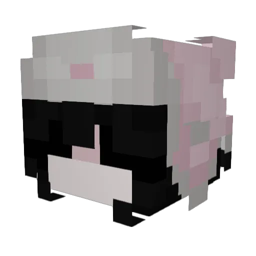 BlueGopher538 Minecraft avatar head, 3D render