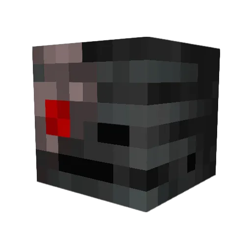 BlueHawk15 Minecraft avatar head, 3D render