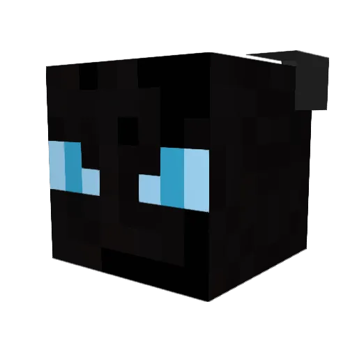 BlueLegoBoy2 Minecraft avatar head, 3D render
