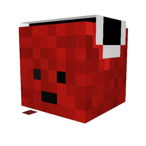 BlueMoon818 Minecraft avatar head, 3D render