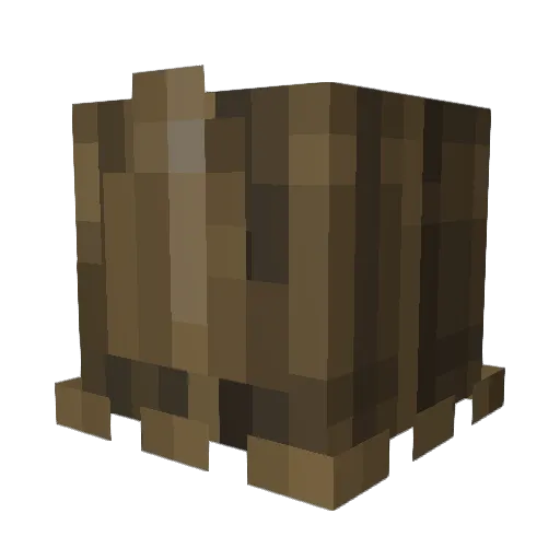 BluePowder Minecraft avatar head, 3D render