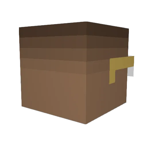 BlueScailleBTW Minecraft avatar head, 3D render