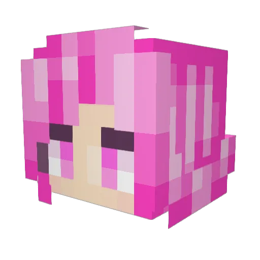 BlueShadow56 Minecraft avatar head, 3D render