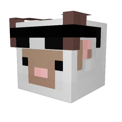 BlueSheepGamer Minecraft avatar head, 3D render