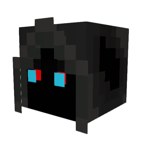 BlueTurtle251 Minecraft avatar head, 3D render