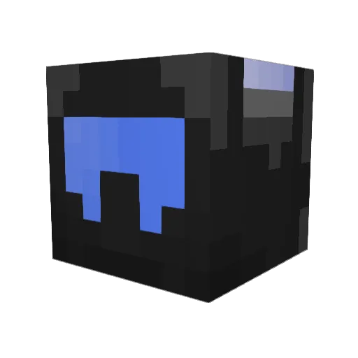 BlueWhiskeyRose Minecraft avatar head, 3D render