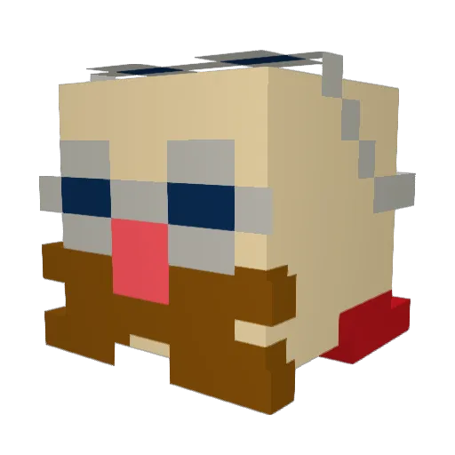Blue_Cobrat7021 Minecraft avatar head, 3D render