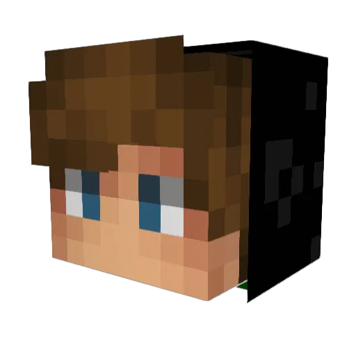 Blue_Jay1 Minecraft avatar head, 3D render