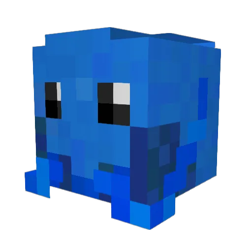 Blue_Lobsta Minecraft avatar head, 3D render