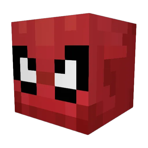 Blue_PandaABC123 Minecraft avatar head, 3D render