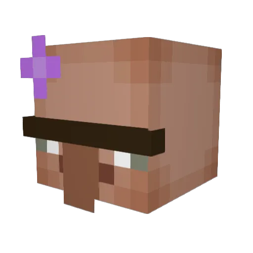 Minecraft-Avatar von Blueberries18: Kopf als 3D-Render