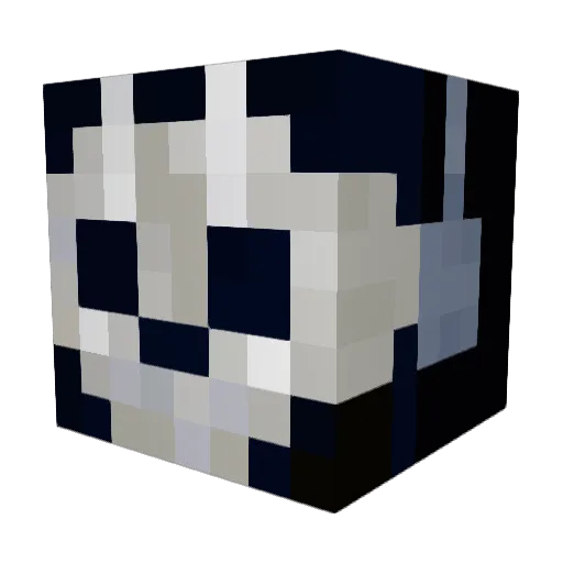 Blueberry525676 Minecraft avatar head, 3D render