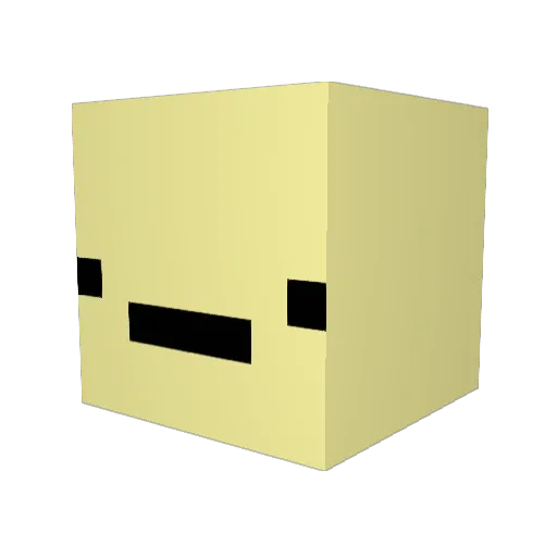 BlueberryJasper Minecraft avatar head, 3D render