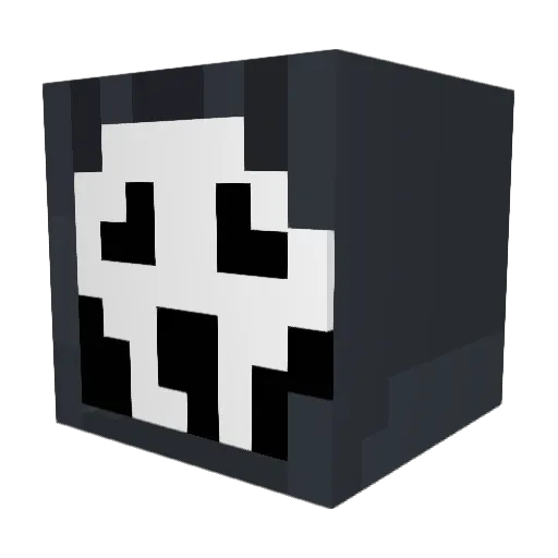 Bluecheese345 Minecraft avatar head, 3D render