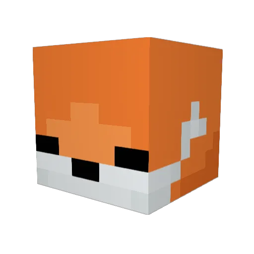 Bluecreeper9984 Minecraft avatar head, 3D render