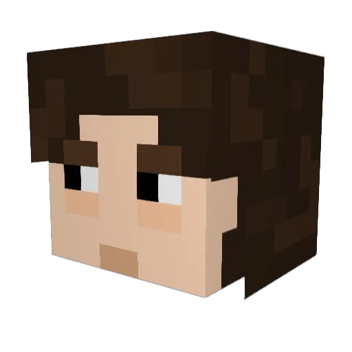Bluegreen1505 Minecraft avatar head, 3D render
