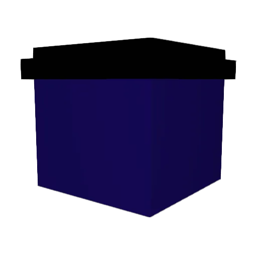 Bluejazzitup Minecraft avatar head, 3D render