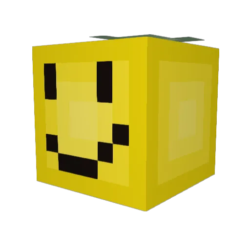 BluelemonSIR Minecraft avatar head, 3D render