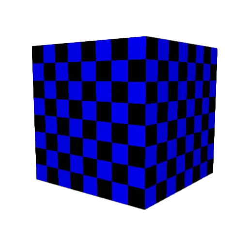 Blueman_Stan Minecraft avatar head, 3D render