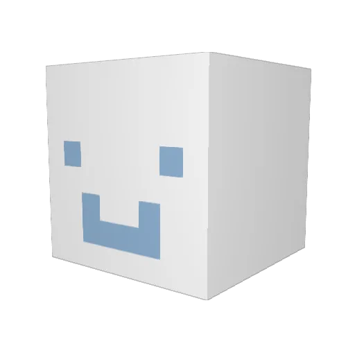 BluesOfTheVoid Minecraft avatar head, 3D render