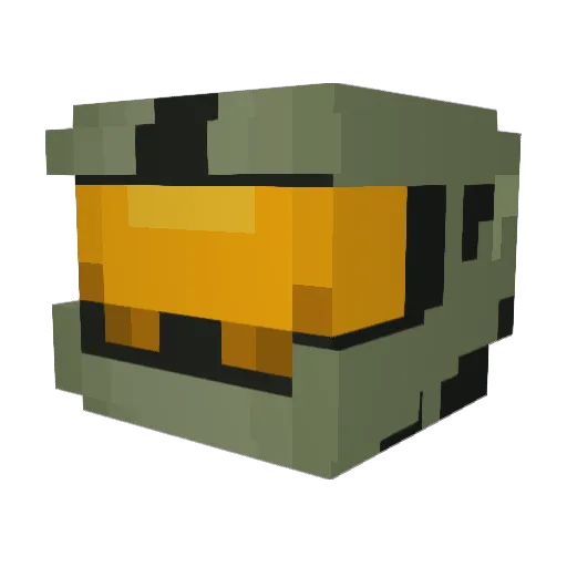 Blueshadow202 Minecraft avatar head, 3D render