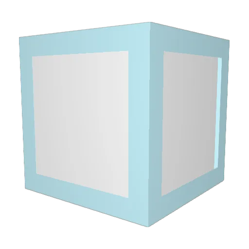 Blueslushie123 Minecraft avatar head, 3D render