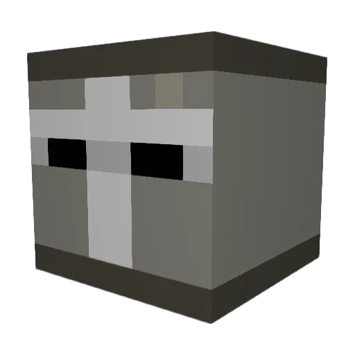 Bluez642 Minecraft avatar head, 3D render
