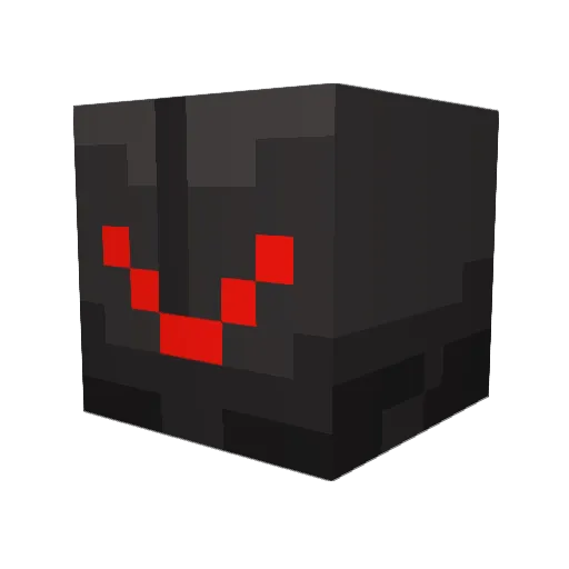 Bluezerk Minecraft avatar head, 3D render