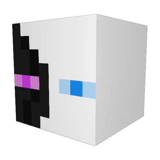 Blundersoup Minecraft avatar head, 3D render