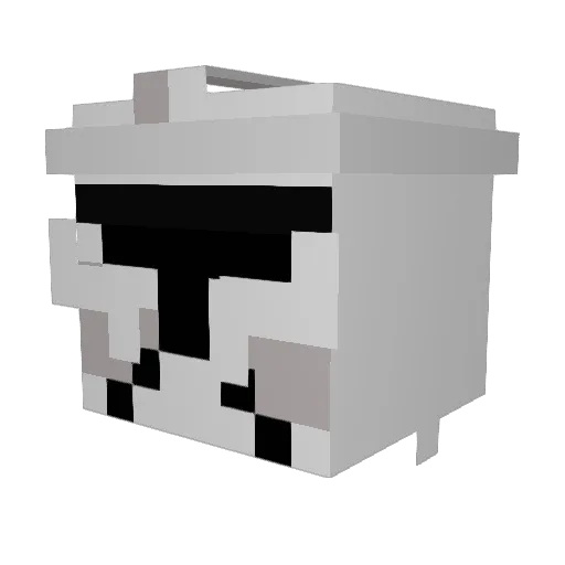 Bluthusten12 Minecraft avatar head, 3D render